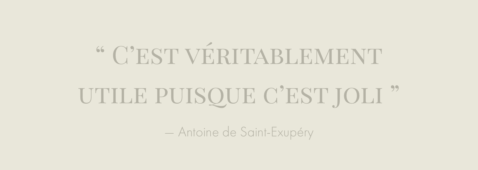 Citation Antoine de Saint-Exupéry